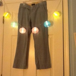 Light blue checkered pants. Nice fit